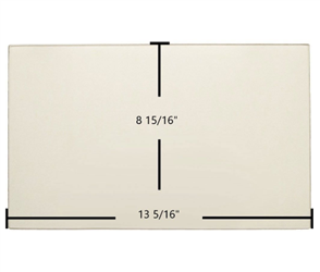 Century S245E Replacement Ceramic Wood Stove Glass