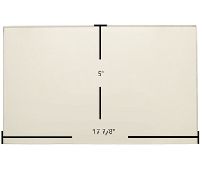 Caddy Alterna II Replacement Ceramic Wood Stove Glass