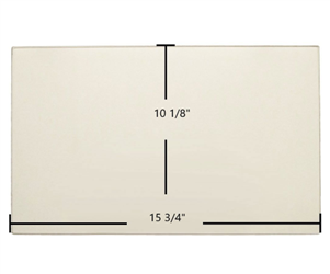 Century FW2800, FW2900 Replacement Ceramic Wood Stove Glass