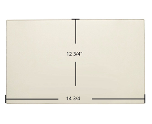 Century FW3200 Replacement Ceramic Wood Stove Glass