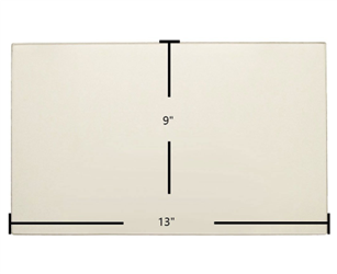 Brunco Spitfire Replacement Ceramic Wood Stove Glass