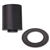 VA-CCR2405 - 5" Ventis Class-A All Fuel Chimney, Painted Black, 24" Tall Round Ceiling Support