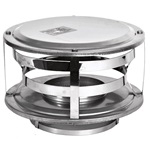 VA-CW05 - 5" Ventis Class-A All Fuel Chimney, 430 Stainless Wood Burning Rain Cap   