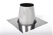 VA-FNV05FSS - 5" Ventis Class-A All Fuel Chimney, 304L Stainless, Non-Vented Standard Flat Flashing
