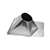 VA-FNVMR0506SS - 5" Ventis Class-A All Fuel Chimney, 304L Stainless, Non-Vented Metal Roof Flashing 0/12 To 6/12 Pitch