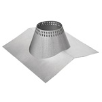 VA-FPK05SS - 5" Ventis Class-A All Fuel Chimney, 304L Stainless, Vented Peak Flashing