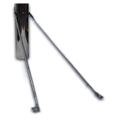 5 inch-8 inch Ventis Class-A Solid Fuel Chimney Galvanized Telescoping Roof Brace
