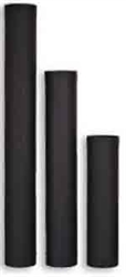 VSB0618 - 6" X 18" Ventis Single-Wall Black Stove Pipe 22 Gauge Cold Rolled Steel 