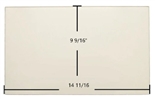 Whitfield Renaissance Pellet Replacement Ceramic Pellet Stove Glass