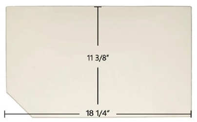Silent Flame Replacement Ceramic Wood Stove Glass