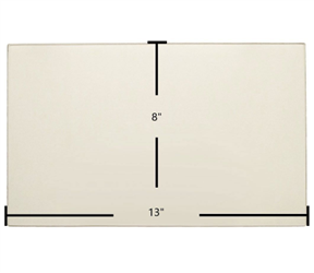 Elmira Series 1400, Series 1500, Series 1600 Replacement Ceramic Wood Stove Glass