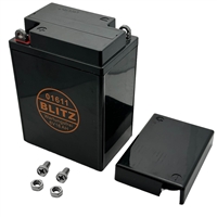 61 21 8 042 025,61218042025,Battery 6V/16AH - BMW Pre-1970 Airhead / Blitz, 01611, 6 volt battery bmw r24, 6 volt battery bmw r25, 6 volt battery bmw r25/2, 6 volt battery bmw r25/3, 6 volt battery bmw r50, 6 volt battery bmw r50/2, 6 volt battery bmw r50