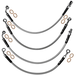 34 32 1 235 736, 34321235736,34 32 1 457 909,34321457909.R65RT SF front brake hose,R80RT front brake hose,R100RT front brake hose
