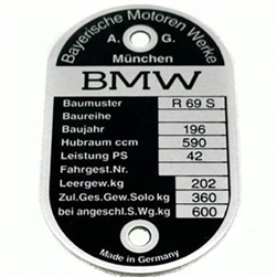 51 14 4 034 204,51144034204, R69S Steering Column Emblem