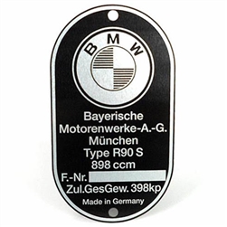 51 14 1 233 663,51141233663, R90S Steering Column Emblem