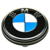 31 42 7 704 591,31427704591,R900 BMW Steering Yoke Emblem 45mm, R1200 BMW Steering Yoke Emblem 45mm