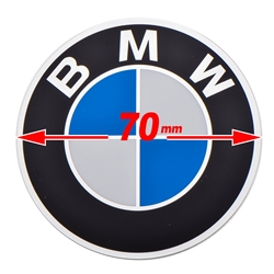BMW Logo Round Emblem (27mm) ; 51 14 2 328 447 / BMW
