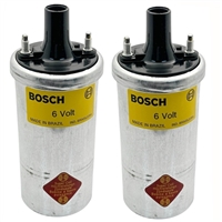 6v Ignition Coils (2) BMW Airhead; 12 13 1 243 452 / BOSCH