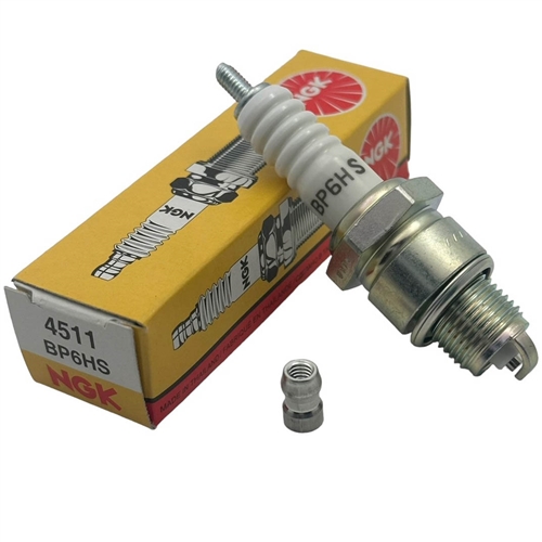 NGK - BMW R Airhead Spark Plug for Dual Plugged Ignitions - BP6HS
