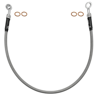 S/S Braided Rear Brake Hose BMW K1200LT; 34 32 7 687 177 / Venhill
