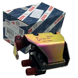 BOSCH Airhead Ignition Coil, Bosch Ignition Coil, BMW R Airhead, 12 13 1 244 426, 12131244426, 0 221 500 203, 0221500203, BMW R45 Ignition Coil, BMW R65 Ignition Coil, BMW R80 Ignition Coil, BMW R100 Ignition Coil, BMW R Airhead Dual tower ignition coil,