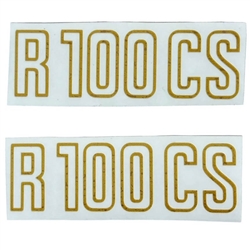 51 14 2 301 021,51142301021,R100CS Battery Cover Decal Gold