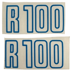 Battery Cover Decal Set for BMW R100/7T, R100T, R100TIC, 51 14 2 301 028  / Heritage Stickers