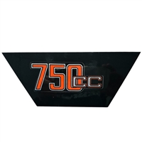 46 63 1 233 327,46631233327,r75 decal, R75/5 decal, r75/6 battery cover decal, bmw r75/7 battery cover decal, bmw battery cover sticker