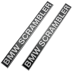 Engine Identification Plate Set for /5,  BMW SCRAMBLER / Boxer Metal
