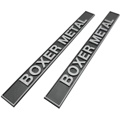 Engine Identification Plate Set for /5,  BMW BOXER / Boxer Metal