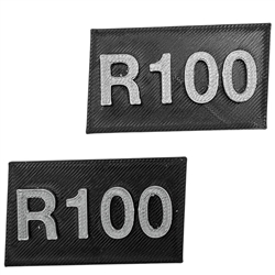 Engine Identification Plate Set R100 / Boxer Metal
