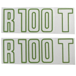 Battery Cover Decal Set for BMW R100/7, R100/7T, R100T, R100RT, 51 14 1 240 696  / Heritage Stickers