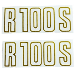 51 14 1 240 697,51141240697, R100S Battery Cover Decal Gold