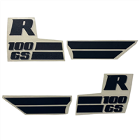 Tank Stickers, Yellow for BMW R100R / Heritage Stickers