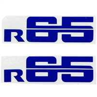 51 14 2 301 926,51142301926, R65 Battery Cover Decal Blue