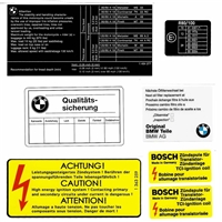 Complete Sticker Kit for Monoshock BMW R80, R100 1991-1995 / Heritage Stickers