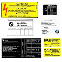 Complete Sticker Kit for Monoshock BMW R80 1985-1990 / Heritage Stickers