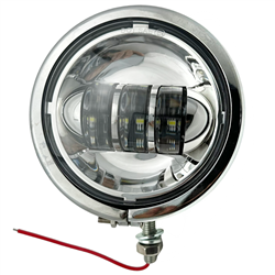 LED Driving Light Assembly in Chrome/ EnDuraLast