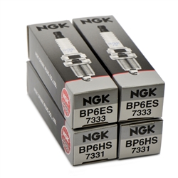 NGK Spark Plugs for Dual Plugged BMW Airhead 1970-1995; BP6ES, BP6HS/ NGK