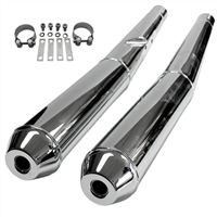 Exhaust Silencer - BMW R65, R80, R100; 18 12 1 458 361,18 12 1 458 362 / Sito