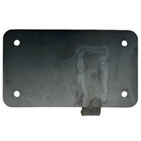 License Plate Mount - BMW R50, R60, R75, R80, R90, R100; 33 53 1 231 894, 33 53 1 235 884  / Boxer Metal