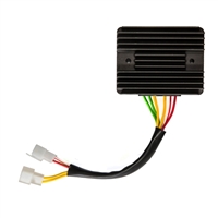 Original Equipment Combination Electronic Voltage Reg & Rectifier. Replacement for Moto Guzzi, Ducati, Laverda1993-on. Mounts remotely for high reliability and performance. Plug-n-Play; Bolt on and connect to Vehicle Wiring Harness.