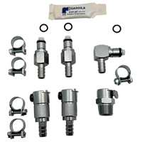 Quick Disconnect Fuel Hose Coupling Kit (6 Piece) for 5/16" hoses - BMW HP2 / INSYNC