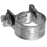 bmw hoseclamp; clamp; small hose clamp; fuel line clamp; stainless steel clamp; bmw fuel hose clamp