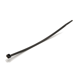 7 inch; zip tie; wire; electronics; cable tie; black;