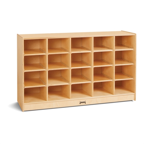 Montessori Materials - 20 Cubbie-Tray Mobile Storage