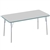 30" x 60" Rectangle Thermofused Activity Table with Adjustable Standard Swivel Glide Legs - Gray/Seafoam/Silver