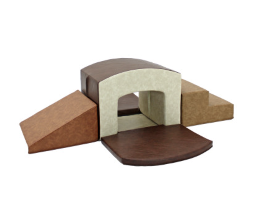 Rustic Playtime Tunnel Climber Plus - Distressed Assorted