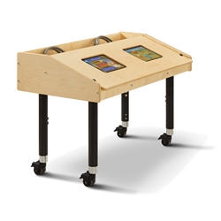 Dual Tablet Table ( Height * Mobile )