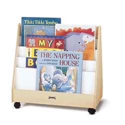 Big Book Pick-A-Book Stand - With Casters